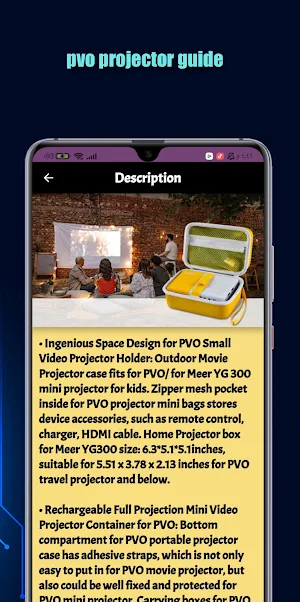 Pvo Projector Guide Screenshot 2