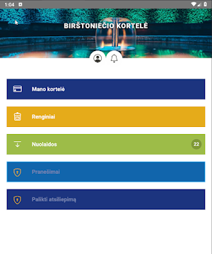 Birštoniečio kortelė Screenshot 0