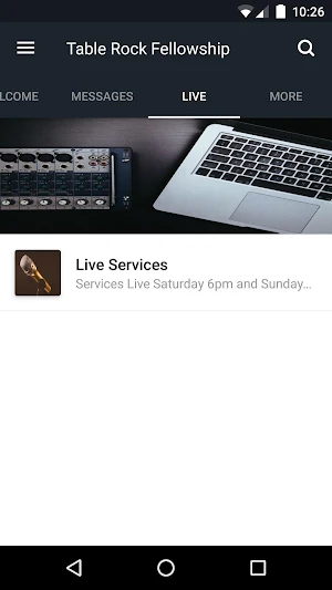 Table Rock Fellowship Screenshot 2