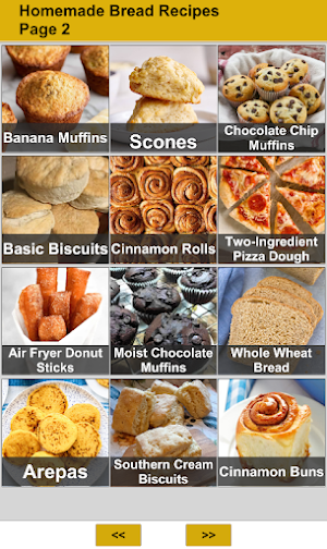 Homemade Bread Recipes Screenshot 1