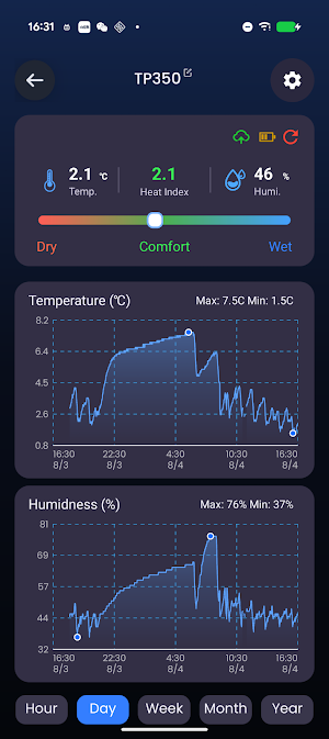 TempPro Air Screenshot 2
