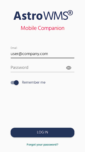 Astro WMS® Mobile Companion Screenshot 0