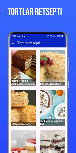 Tortlar retsepti Screenshot 1