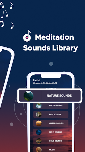 Meditation Sounds Screenshot 1