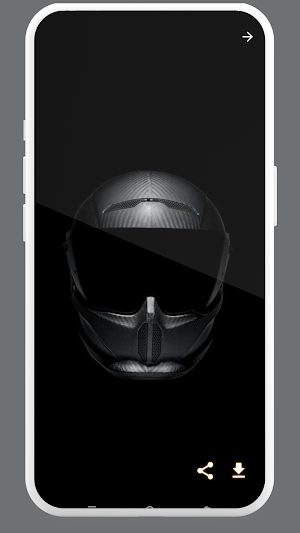Cool Helmet Wallpaper Screenshot 2
