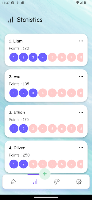 Phase 10 Scoreboard Screenshot 1