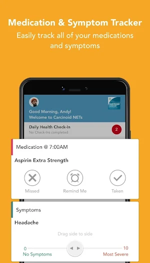 NET Cancer Health Storylines Screenshot 2