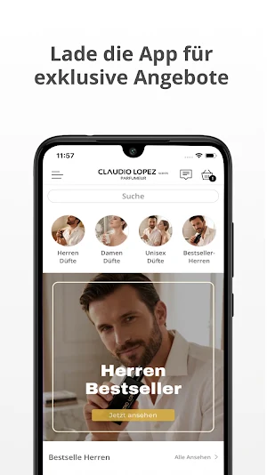Claudio Lopez Parfümerie Screenshot 0