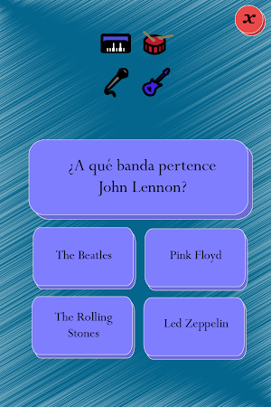 Quiz Integrantes de Bandas Mus Screenshot 1