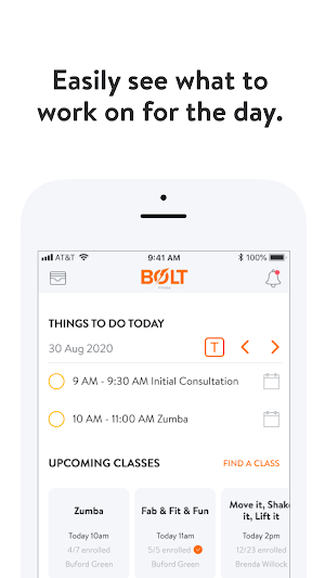 Bolt Fitness Online Screenshot 1