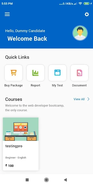 Bharti Online Academy Screenshot 2