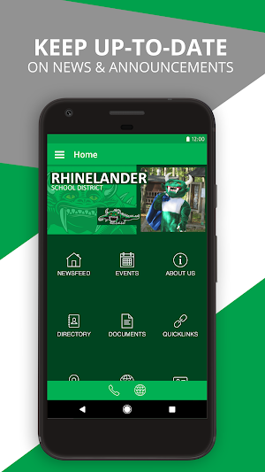 School District of Rhinelander Screenshot 0