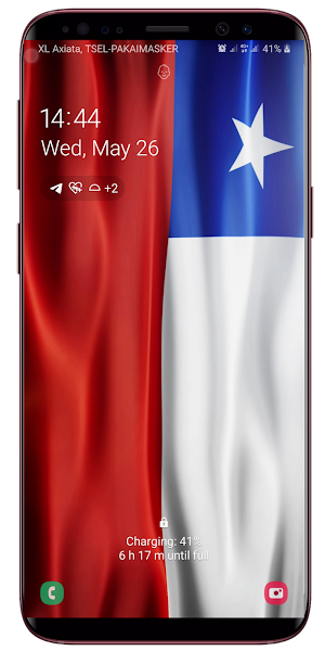 Chile Flag Live Wallpaper Screenshot 3