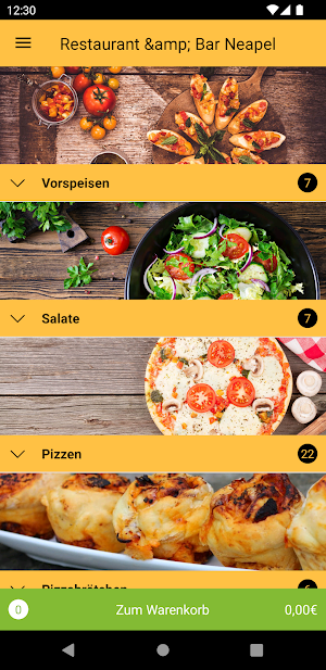Restaurant & Bar Neapel Screenshot 1