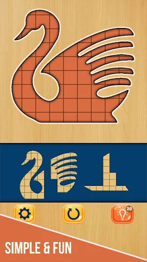 Woody Puzzle - Block puzzle! Screenshot 1