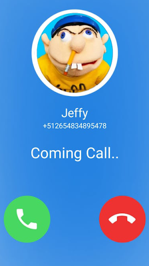 Jeffy Video Call & Chat Simulator Prank Screenshot 2