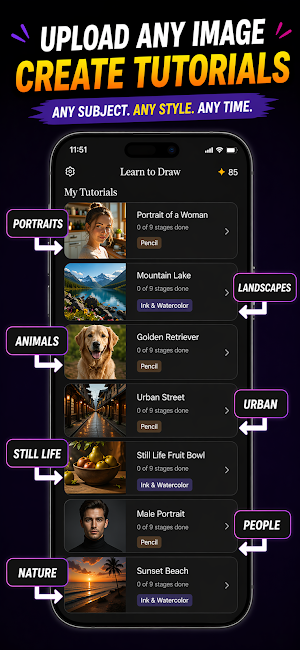 Vangu: Learn to Draw Screenshot 1