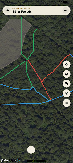 Sylvie - GPS forestier Screenshot 3