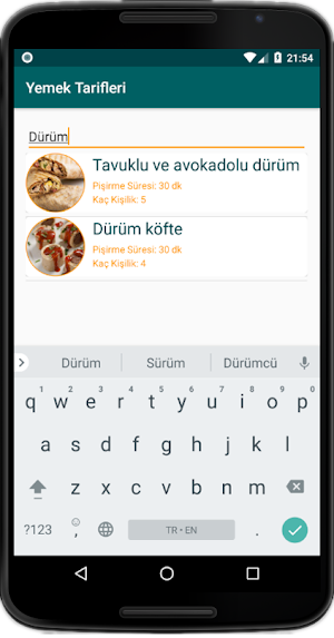 İnternetsiz Yemek Tarifleri (Yüzlerce Resimli) Screenshot 2