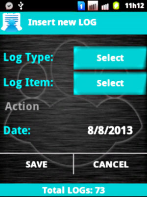 Life Log Screenshot 1