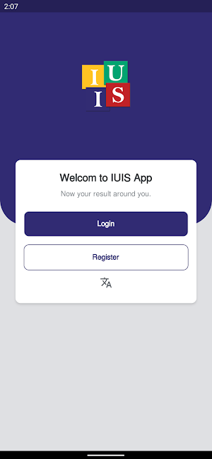 IUIS App screenshot 1