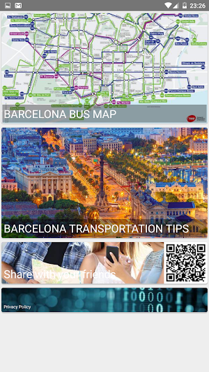 BARCELONA BUS MAP OFFLINE Screenshot 2