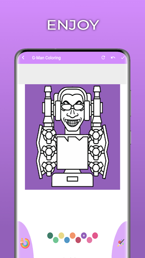 Color Toilet G-Man Speakerman Screenshot 0