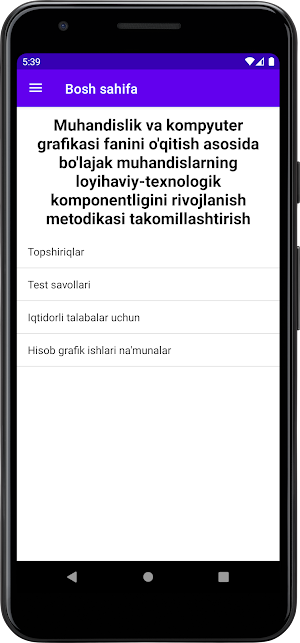 Muhandislik Screenshot 0