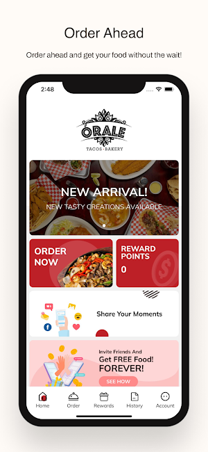 Orale Tacos Bakery Screenshot 0