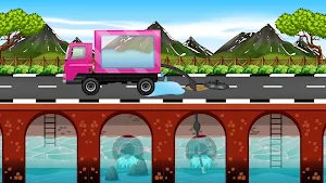 Road Cleaning Truck Games Screenshot 3