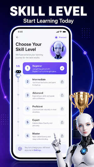 Aiva AI: English Speak Tutor Screenshot 1