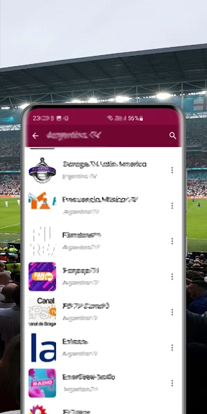 Live Football HD Streaming App Screenshot 2