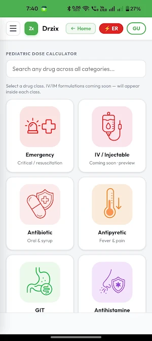Drzix - Clinical Health Tools Screenshot 3