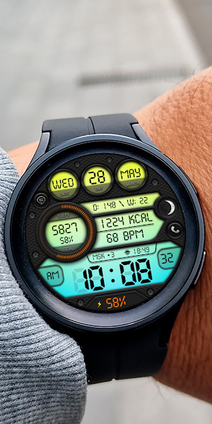 DIGI EXCALON Watch face Screenshot 3
