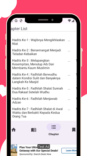 40 Hadits Fadhilah Amal Screenshot 2