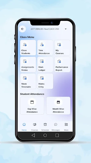 Mitra erp Faculty Screenshot 2
