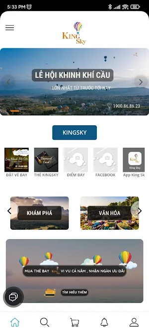 King Sky - Khinh Khí Cầu Screenshot 0