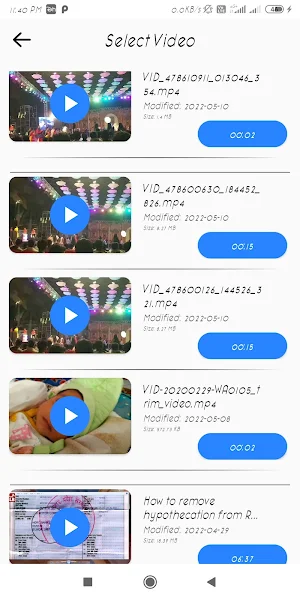 All in One Video Editing App Screenshot 1