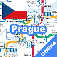 PRAGUE METRO TRAM BUS MAP