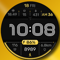 STRIPES - Digital watch face