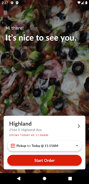 Two Guys Pasta & Pizza Screenshot 1