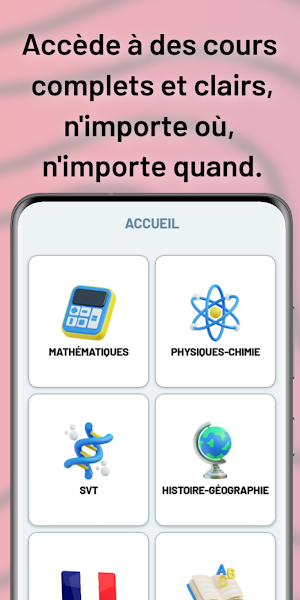 Cours de 6ème Année Collège CI Screenshot 1