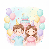 Feliz Cumpleaños Hijo e Hija