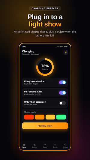 Neon Borders - Edge Lighting Screenshot 1