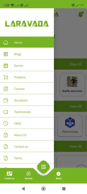 Laravada V11 Screenshot 1