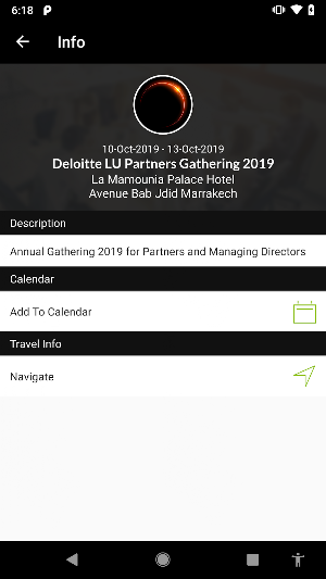Deloitte LU Annual Gathering Screenshot 2