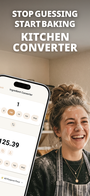 Kitchen Converter: Bake & Cook Screenshot 0