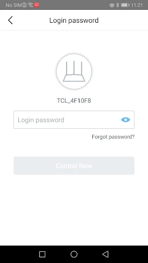 TCL WiFi Screenshot 1
