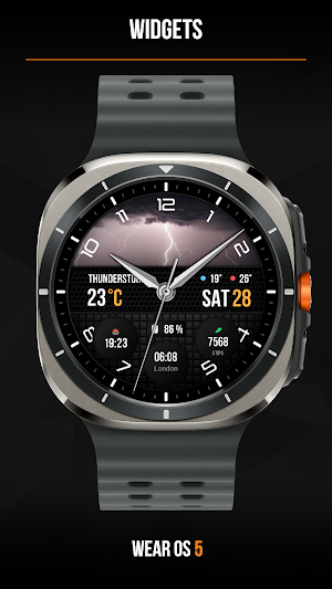 Weather Analog Watch Face Screenshot 1