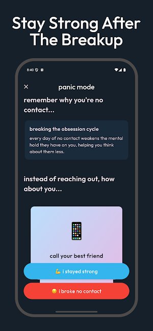No Contact Tracker - After Us Screenshot 2